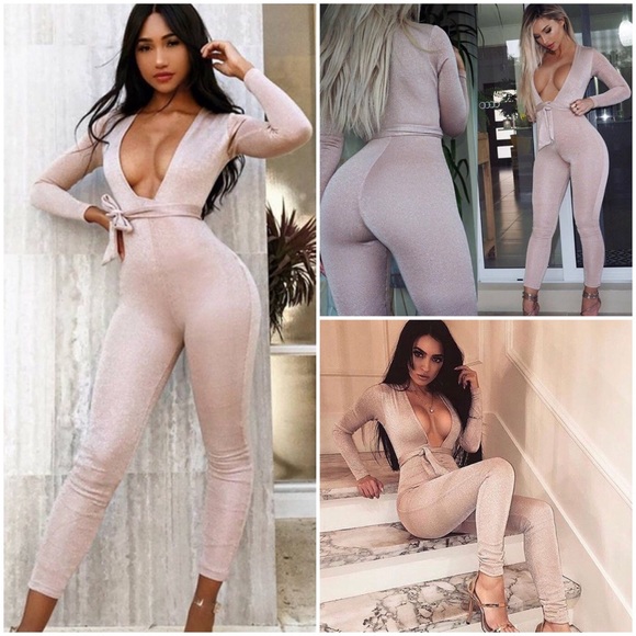 D Fashion Spot Pants - “Sparkle” ✨ V-Neck Romper